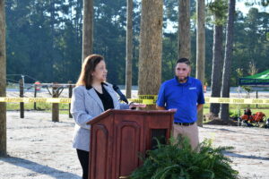 Students soar to the top with RCC’s Electrical Lineman program. President Singler.
