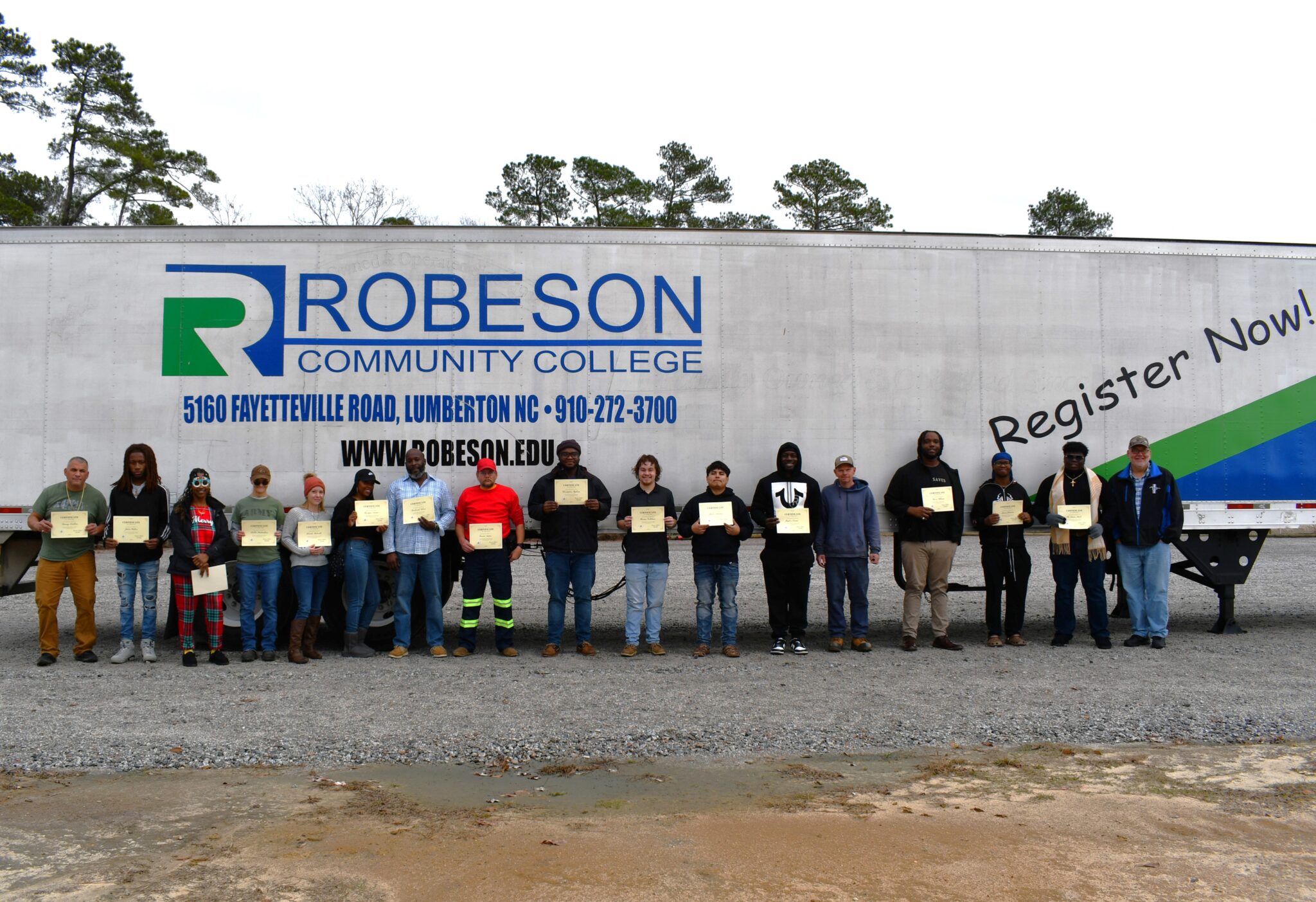 RCC celebrates its Fall 2024 continuing education graduates Robeson