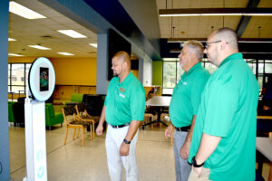 Convocation-2023 - Scottie, Michael, Kenneth doing RCC selfie