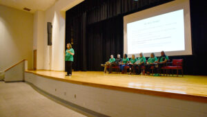 Convocation-2023 auditorium presentation Melissa Singler