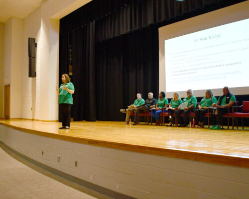 Convocation-2023 auditorium presentation Melissa Singler