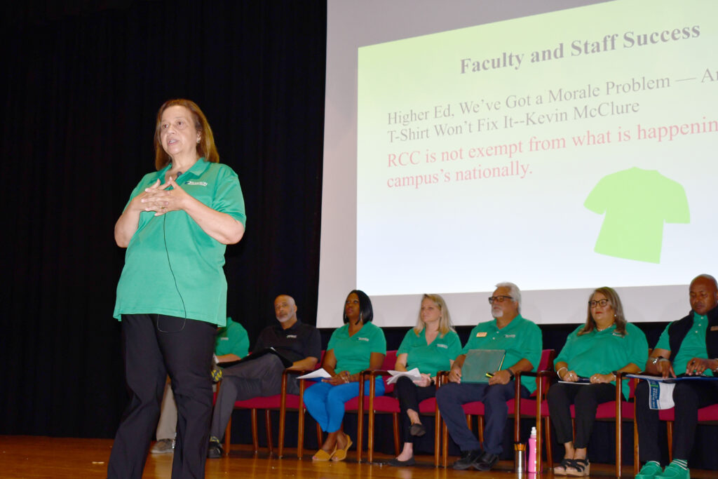 Convocation-2023 auditorium presentation Melissa Singler