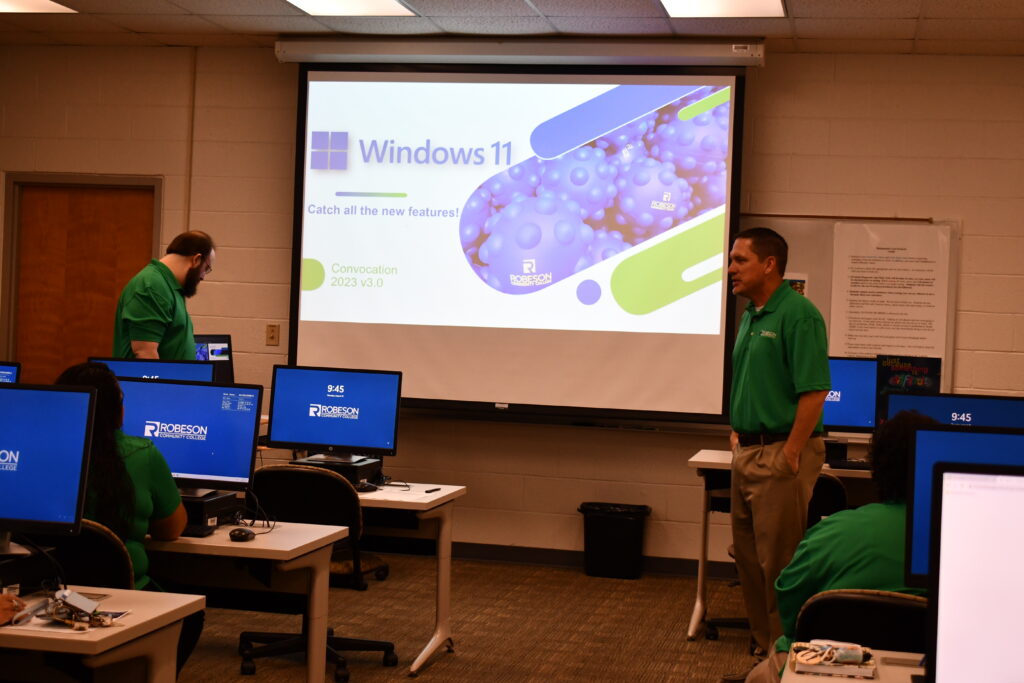 Convocation-2023 faculty, Windows 11 showcase