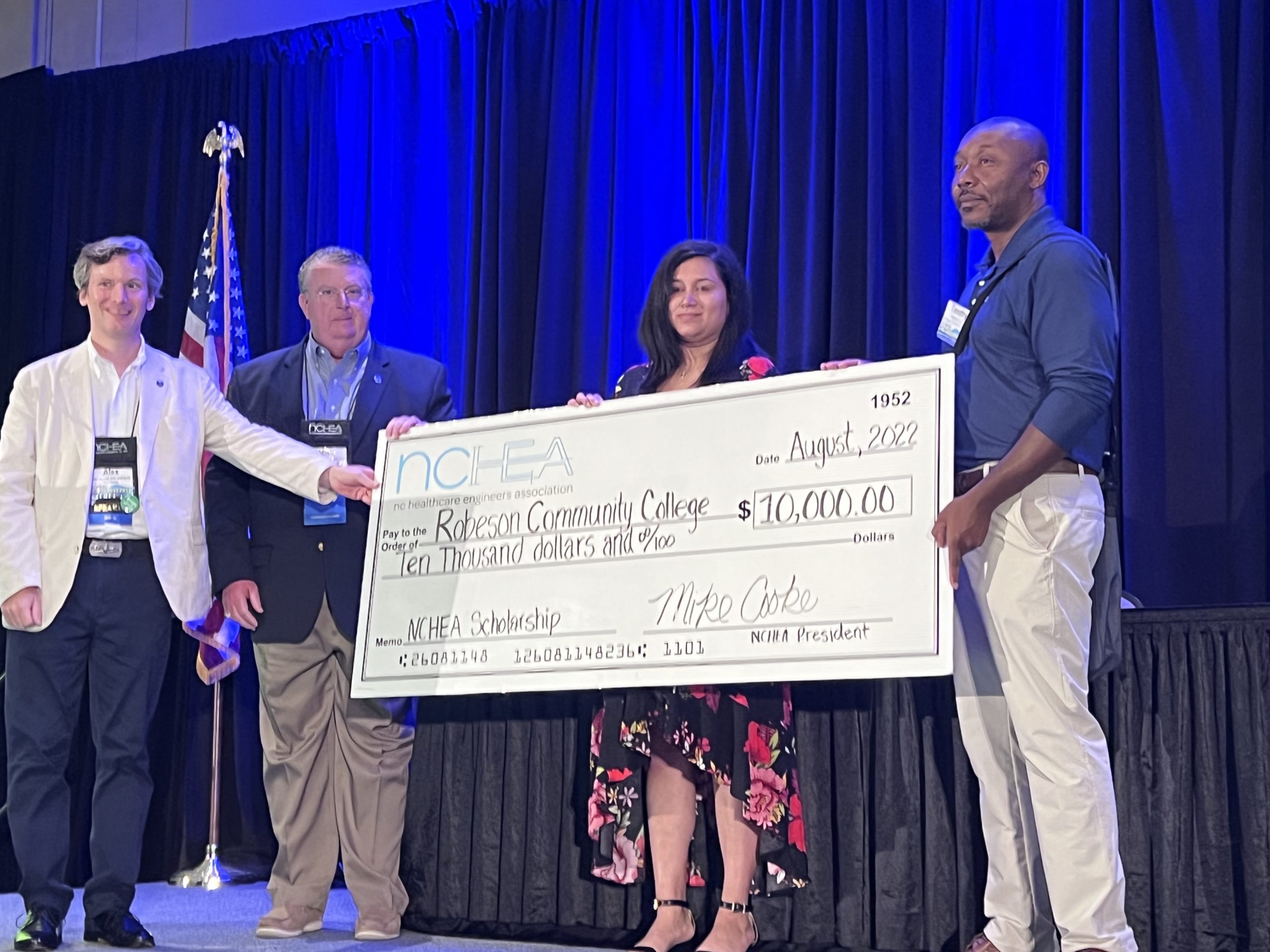 HVAC Scholarship winner