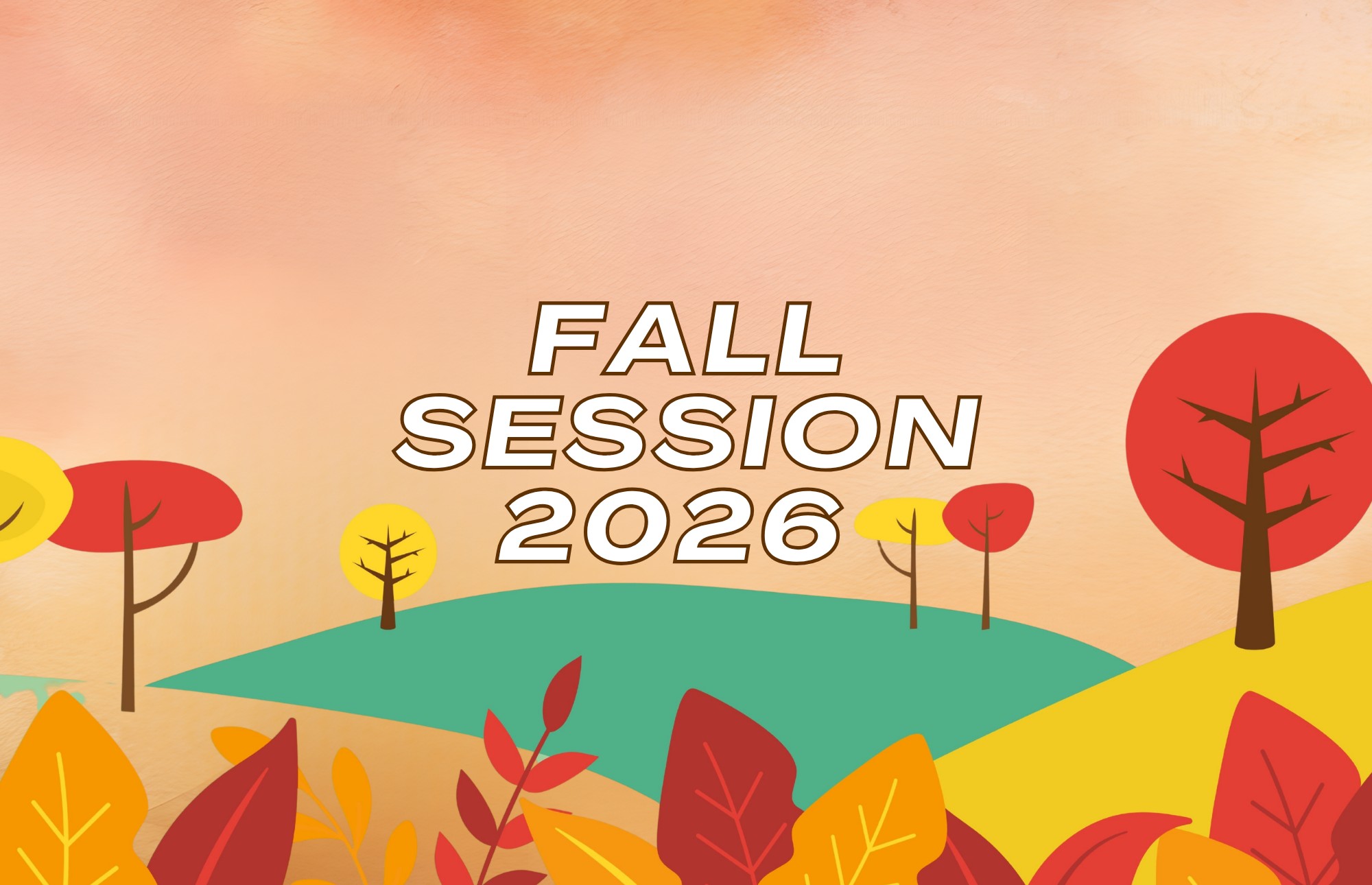 RCC Fall Session Schedule 2026