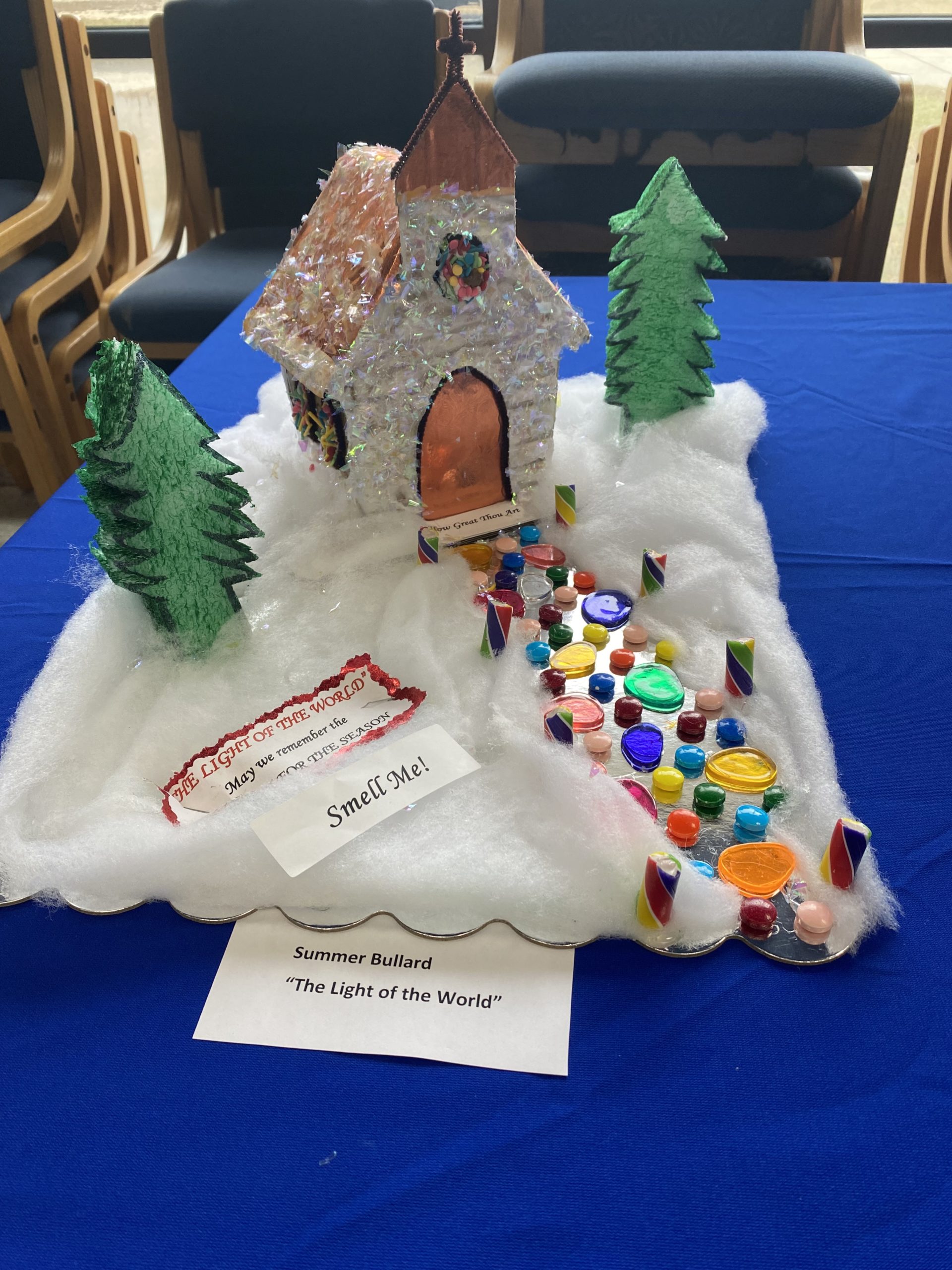 Gingerbread House Contest Winners Announced Robeson Community College