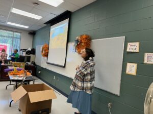 Fall Festival at Comtech. Wreath Making.