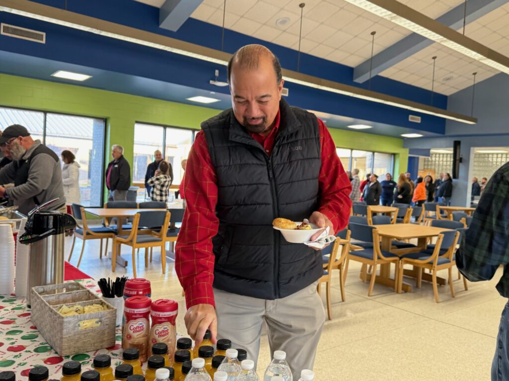 President’s Office hosts ‘Grits and Good Tidings’ breakfast for RCC employees