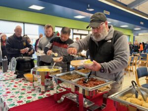 President’s Office hosts ‘Grits and Good Tidings’ breakfast for RCC employees