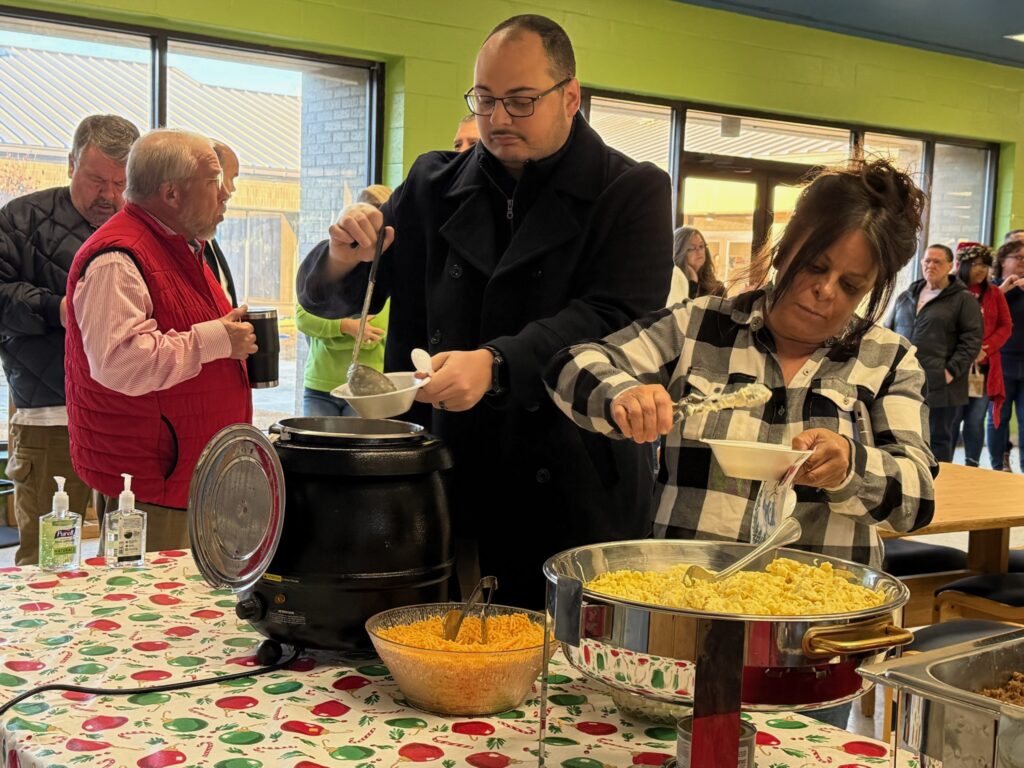 President’s Office hosts ‘Grits and Good Tidings’ breakfast for RCC employees