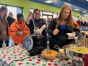 President’s Office hosts ‘Grits and Good Tidings’ breakfast for RCC employees