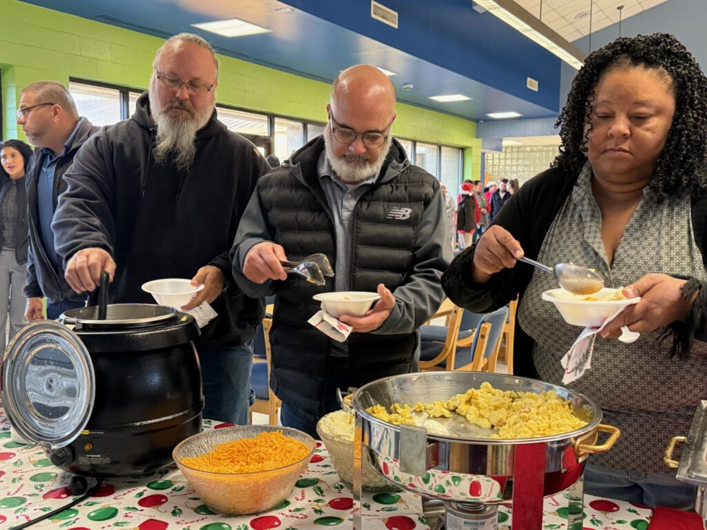 President’s Office hosts ‘Grits and Good Tidings’ breakfast for RCC employees