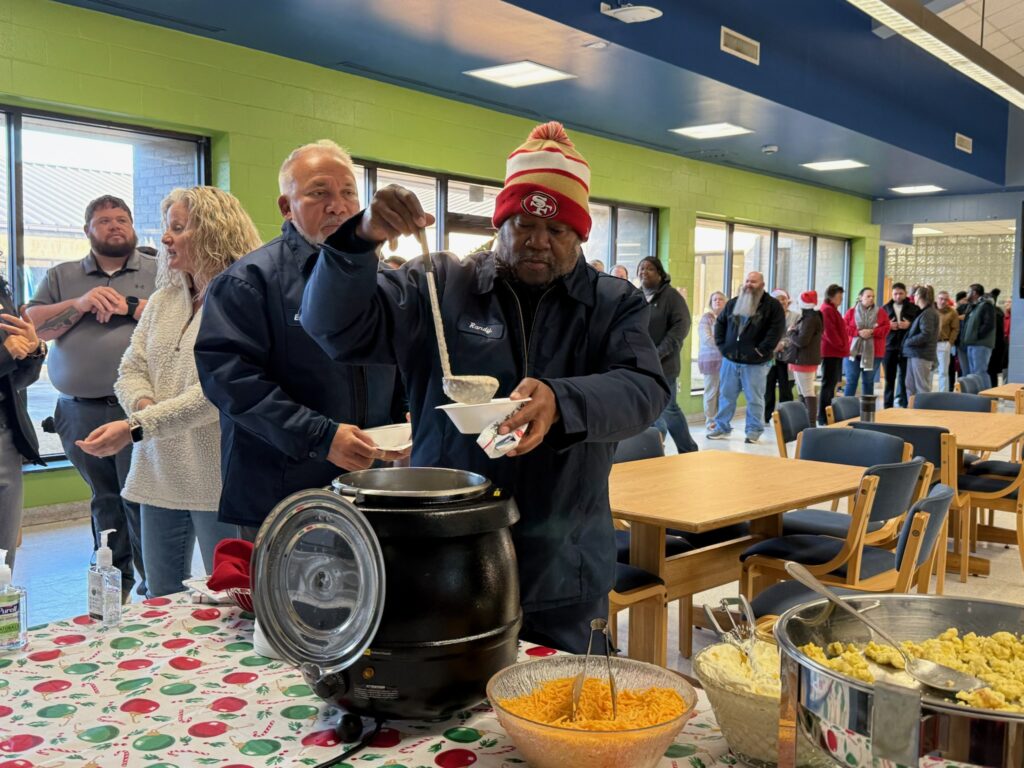 President’s Office hosts ‘Grits and Good Tidings’ breakfast for RCC employees