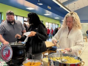 President’s Office hosts ‘Grits and Good Tidings’ breakfast for RCC employees