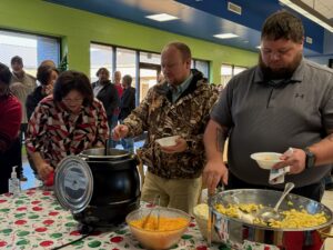 President’s Office hosts ‘Grits and Good Tidings’ breakfast for RCC employees