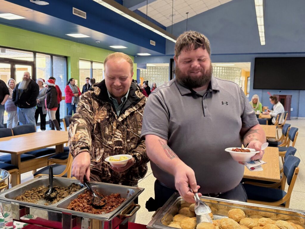 President’s Office hosts ‘Grits and Good Tidings’ breakfast for RCC employees