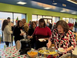 President’s Office hosts ‘Grits and Good Tidings’ breakfast for RCC employees