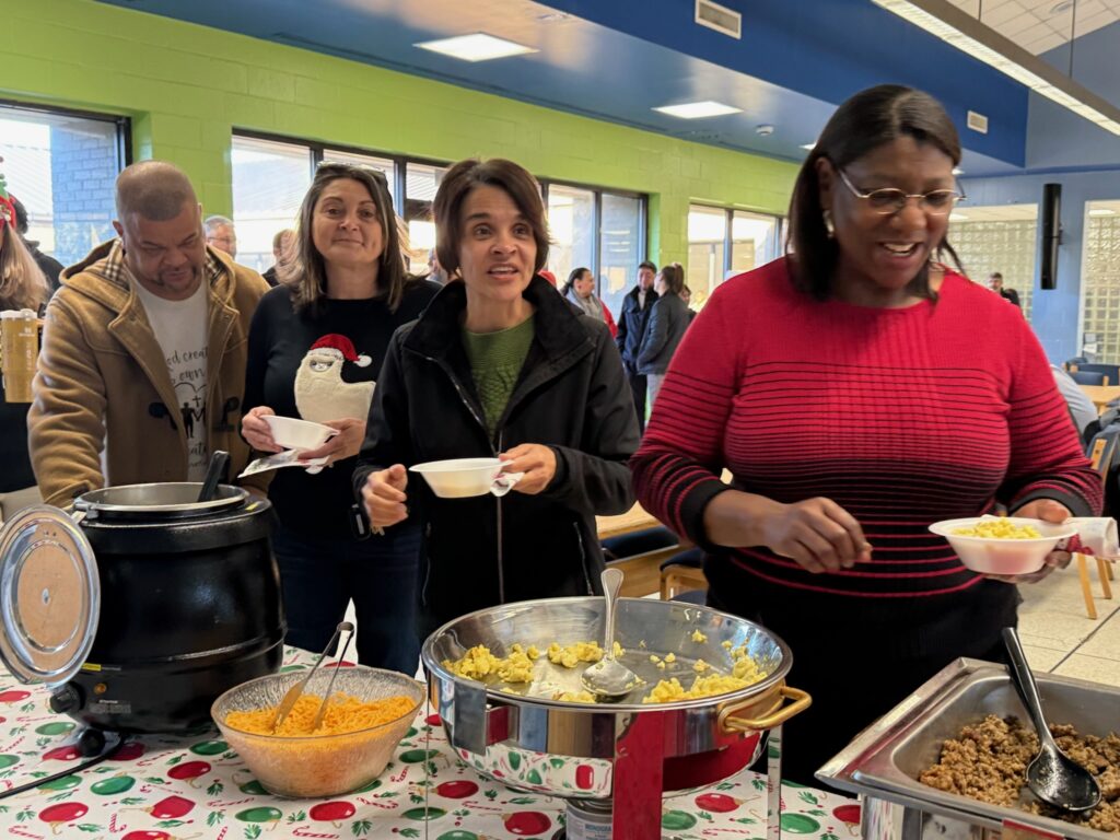 President’s Office hosts ‘Grits and Good Tidings’ breakfast for RCC employees