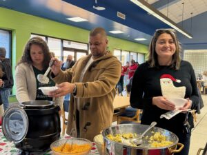 President’s Office hosts ‘Grits and Good Tidings’ breakfast for RCC employees