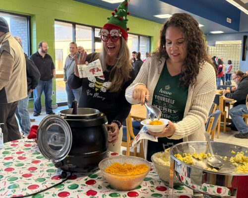 President’s Office hosts ‘Grits and Good Tidings’ breakfast for RCC employees