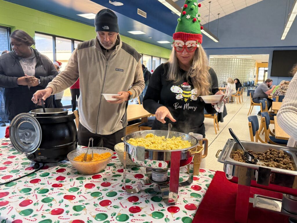 President’s Office hosts ‘Grits and Good Tidings’ breakfast for RCC employees