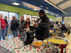 President’s Office hosts ‘Grits and Good Tidings’ breakfast for RCC employees
