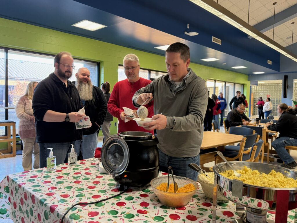 President’s Office hosts ‘Grits and Good Tidings’ breakfast for RCC employees