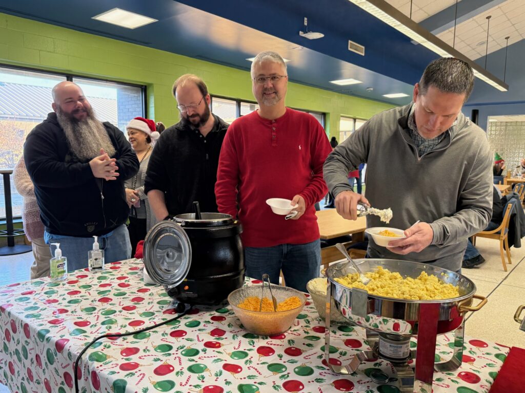 President’s Office hosts ‘Grits and Good Tidings’ breakfast for RCC employees