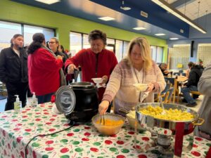 President’s Office hosts ‘Grits and Good Tidings’ breakfast for RCC employees
