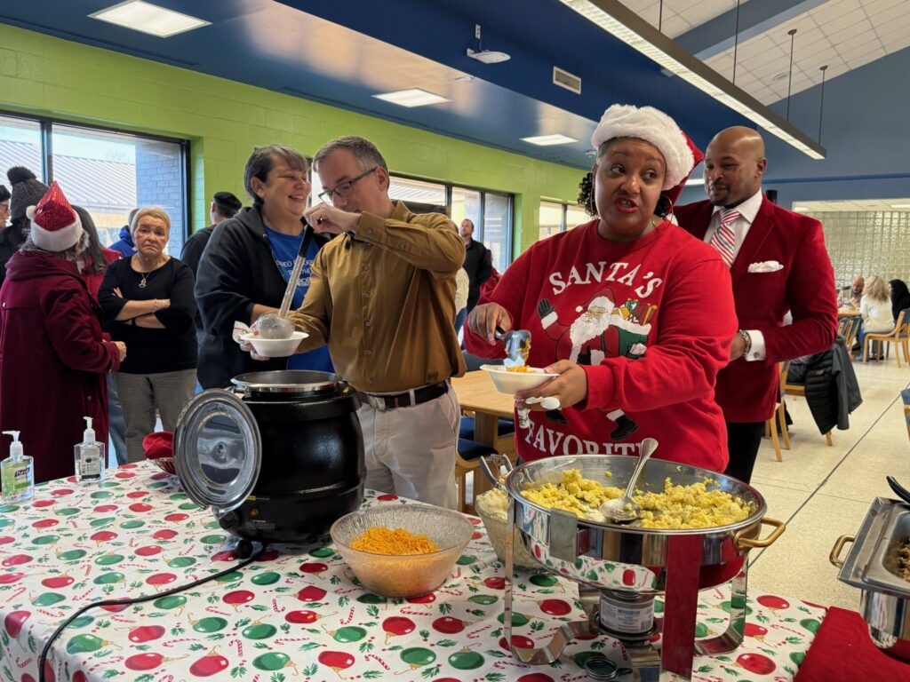 President’s Office hosts ‘Grits and Good Tidings’ breakfast for RCC employees