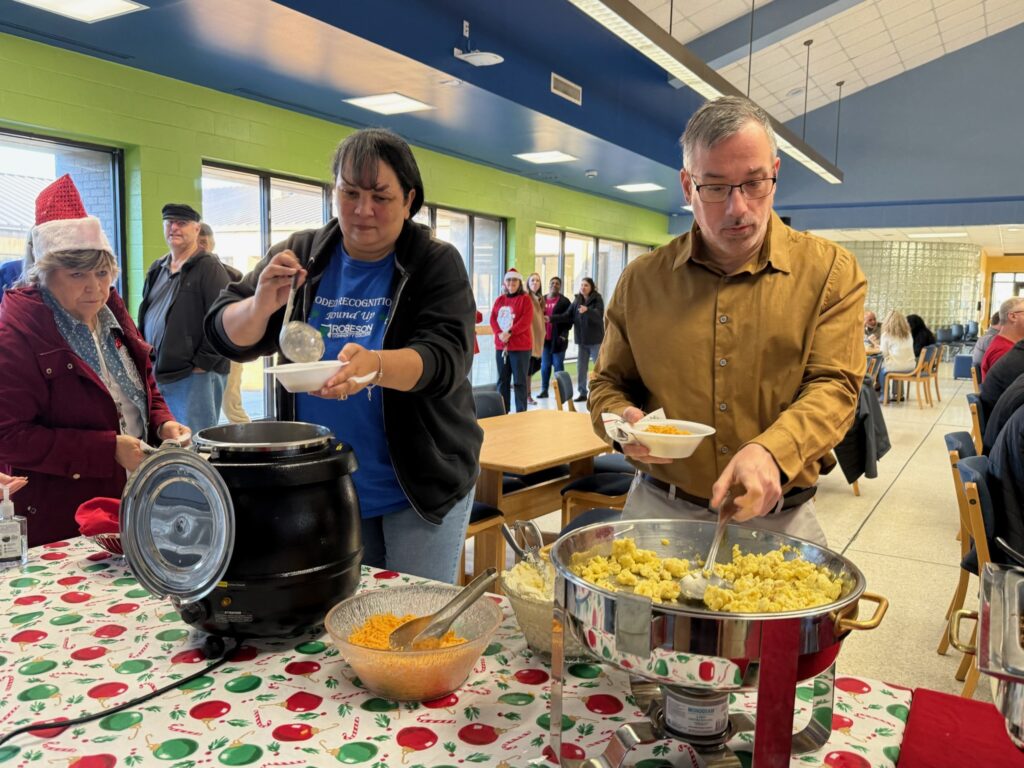 President’s Office hosts ‘Grits and Good Tidings’ breakfast for RCC employees