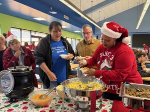 President’s Office hosts ‘Grits and Good Tidings’ breakfast for RCC employees