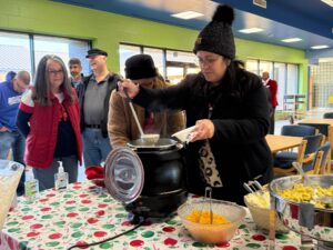 President’s Office hosts ‘Grits and Good Tidings’ breakfast for RCC employees