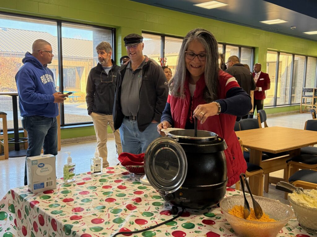 President’s Office hosts ‘Grits and Good Tidings’ breakfast for RCC employees