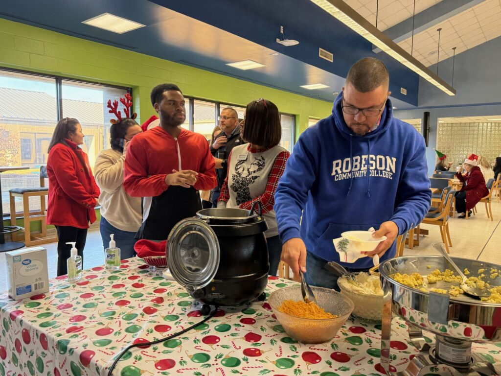 President’s Office hosts ‘Grits and Good Tidings’ breakfast for RCC employees