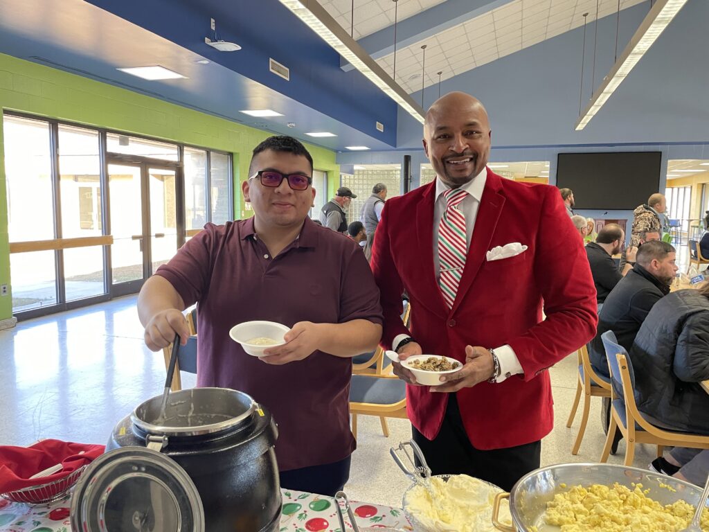 President’s Office hosts ‘Grits and Good Tidings’ breakfast for RCC employees