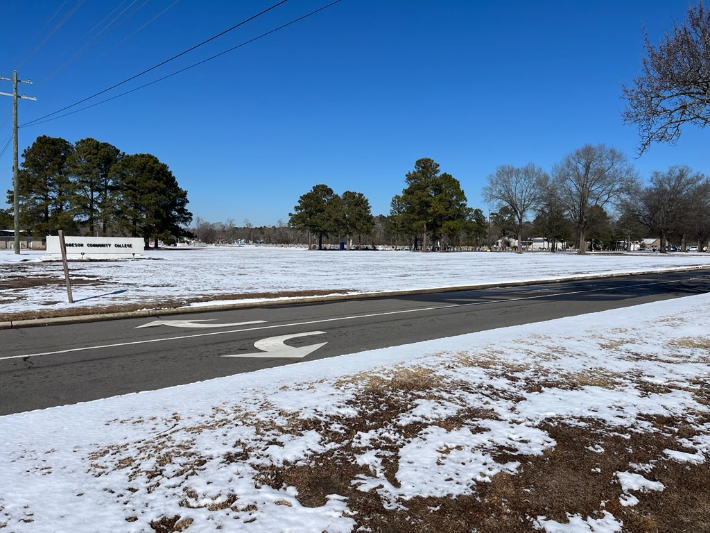 Snow on RCC Campus