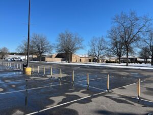 Snow on RCC Campus