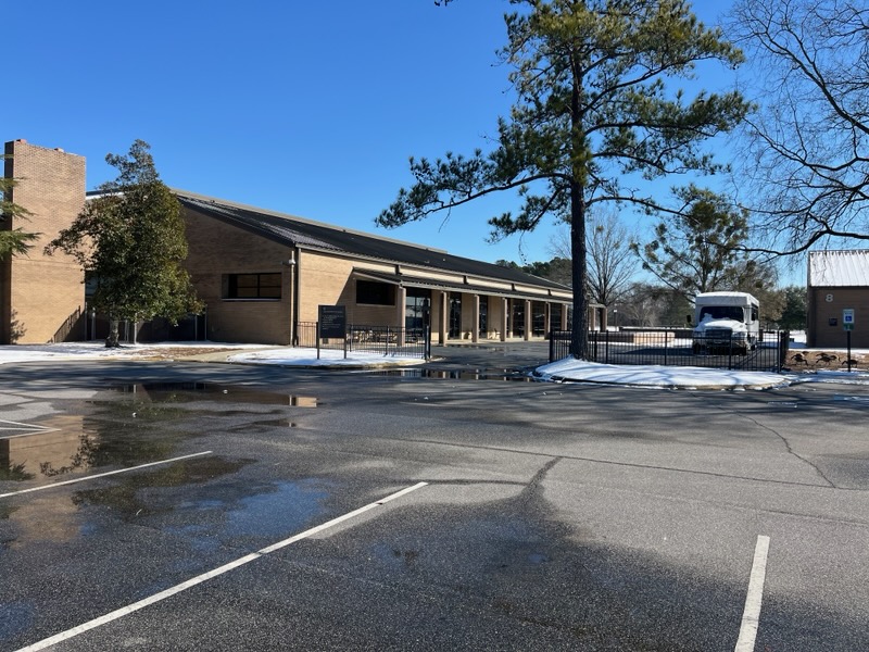 Snow on RCC Campus