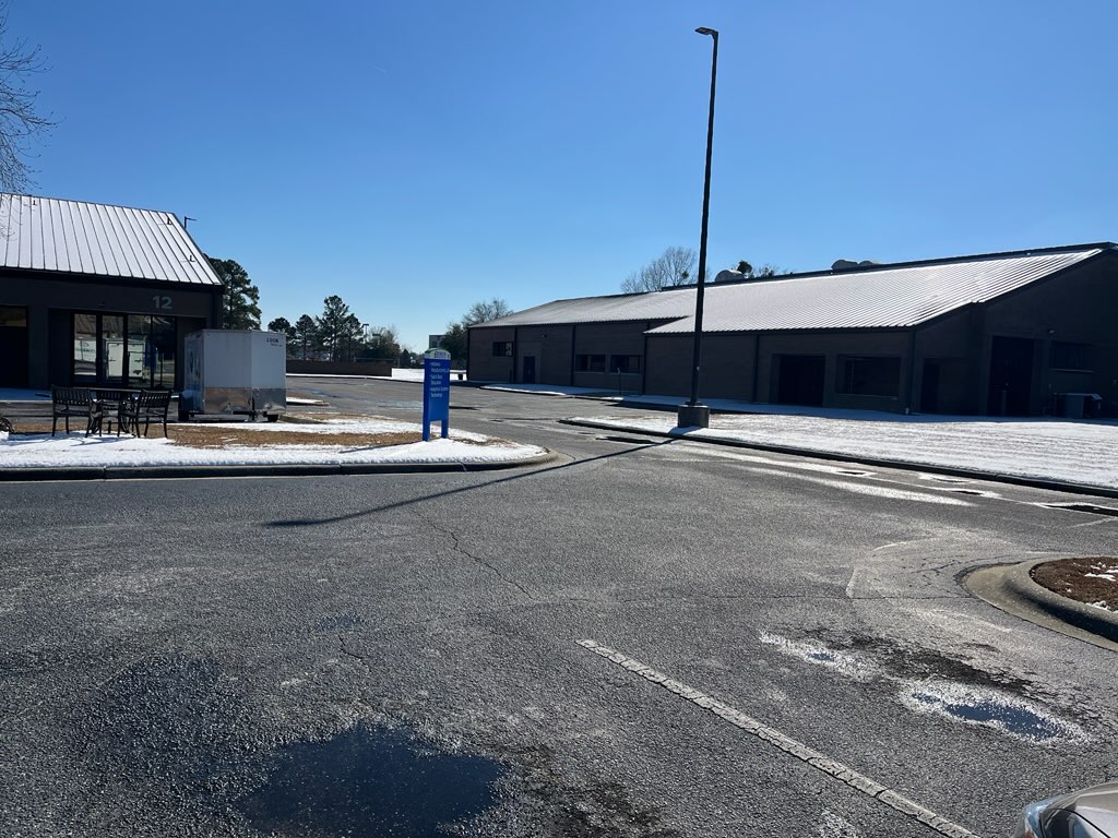 Snow on RCC Campus