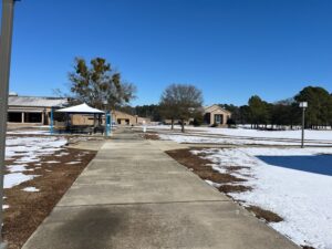 Snow on RCC Campus