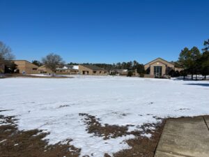 Snow on RCC Campus