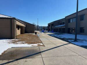 Snow on RCC Campus