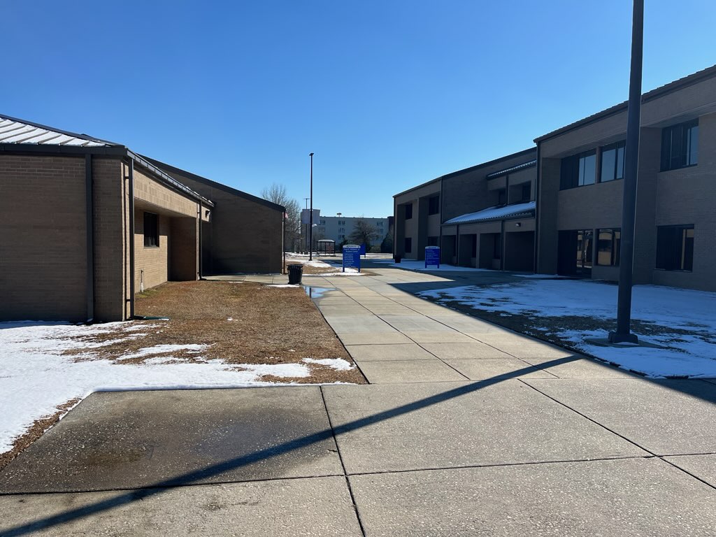 Snow on RCC Campus