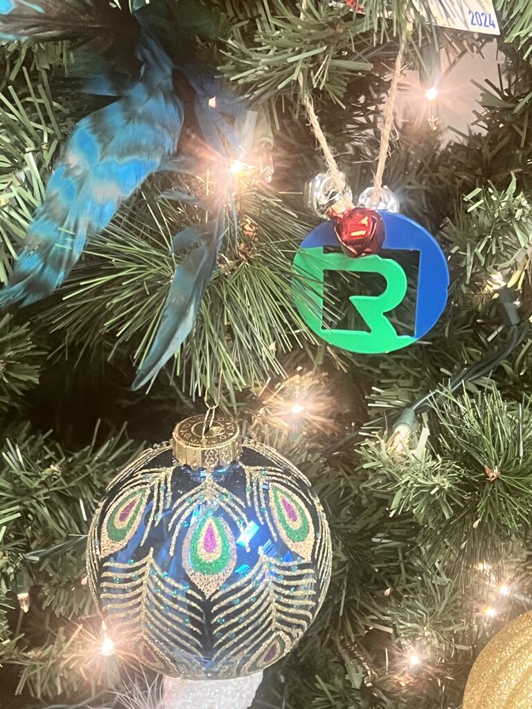 Robeson Community College Ornament hangs on Christmas Tree RCC Ornament sale raises $500 for scholarships