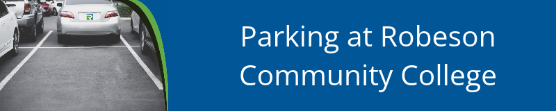 link to find more information about parking at Robeson Community College