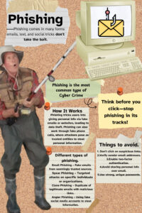 Cybersecurity Awareness Month Poster Made By Student