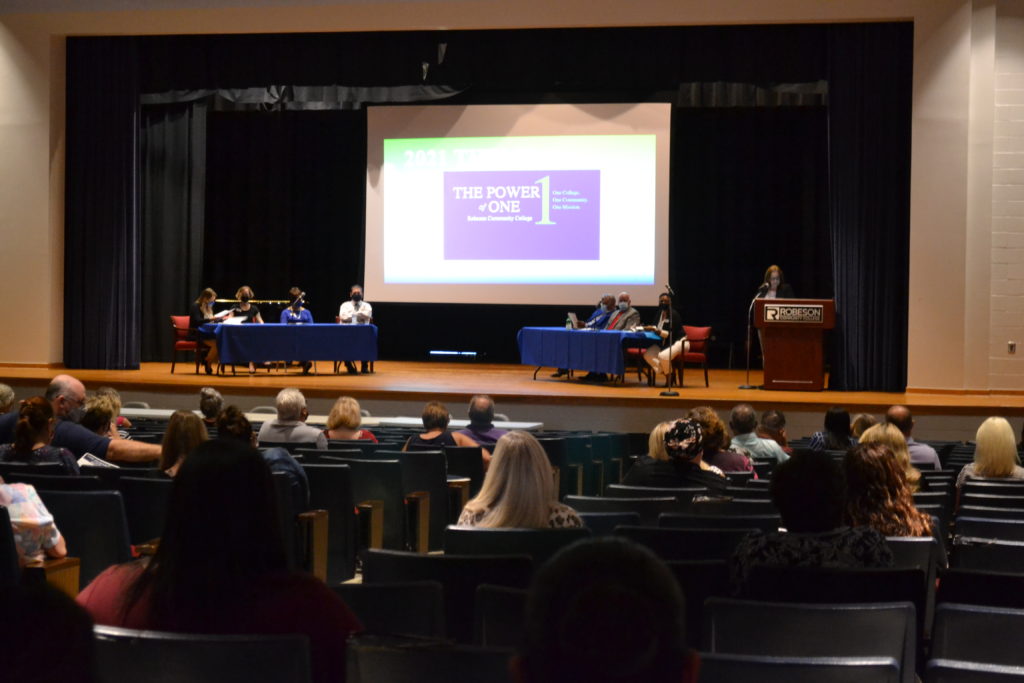 Fall 2021 Convocation Held at RCC Robeson Community College Robeson