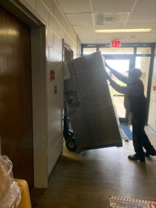 Refrigerator donated by Lowes
