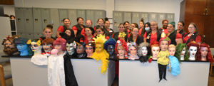 Cosmetology fantasy displays